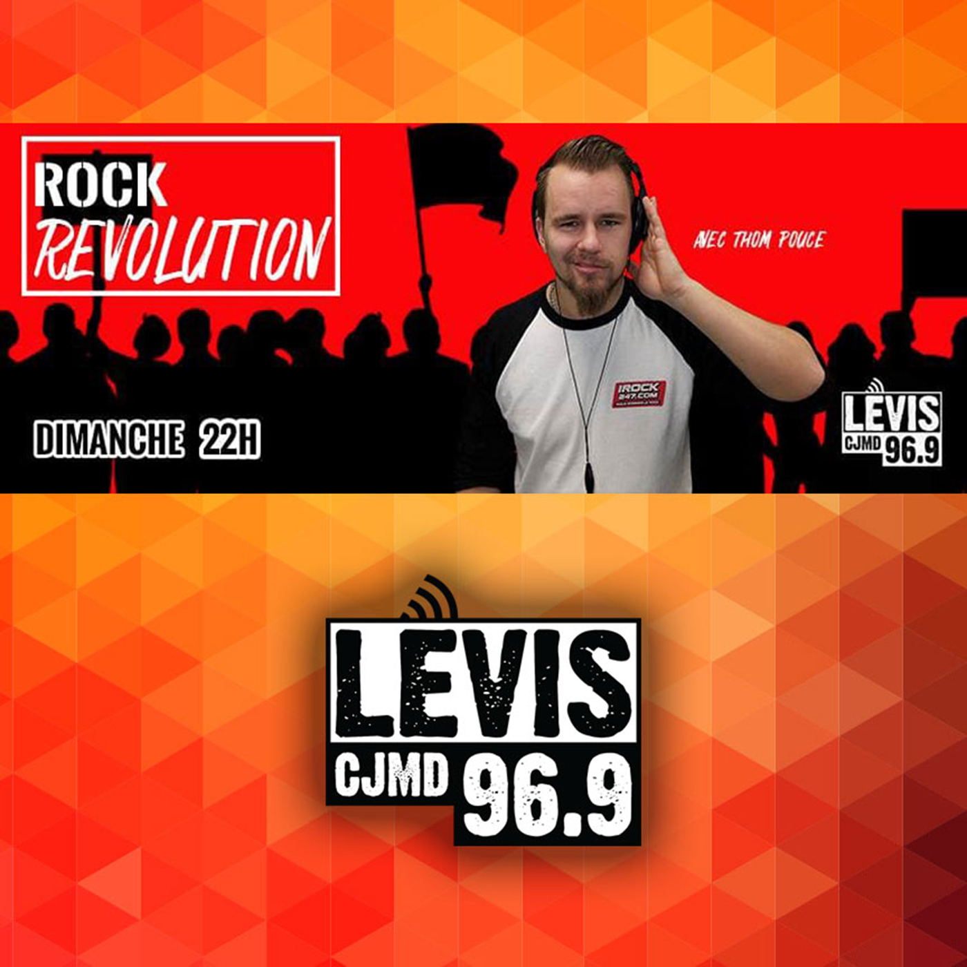 Rock Révolution  | CJMD 96,9 FM LÉVIS | L'ALTERNATIVE RADIOPHONIQUE